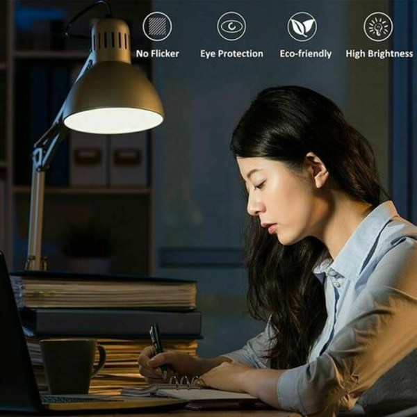 E14 LED 16W Kallvit Lampa - Motsvarar 100W-120W Halogenlampa, Utsänder 1600LM med 360° Ljus, Lämplig för Ljuskronor, Vägglampor och Sänglampor