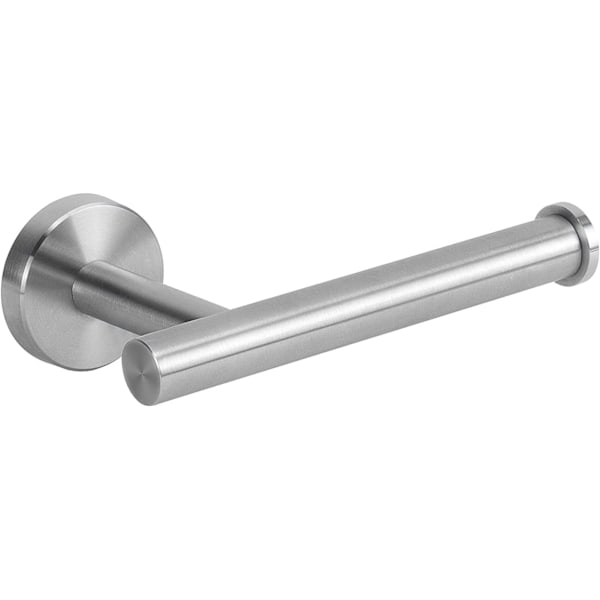 Toiletpapirholder til badeværelse, rustfrit stål vægmonteret toiletpapirholder til badeværelse, køkken, vaskeri (1 pakke, børstet nikkel)