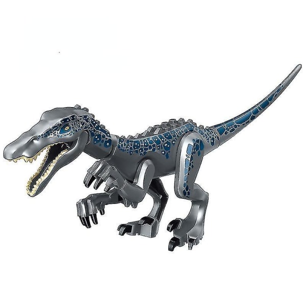 Bästsäljande Jurassic World Stora byggstenar Dinosaur Tyrannosaurus Rex Monterade leksakspussel byggstenar Baryonyx