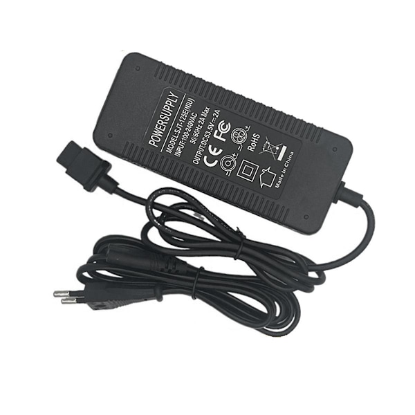 TS-Elektrisk Scooter Strømadapter For Kqi 2/ Kqi 3 Scooterlader 53.5v 2a Litium Batterilader Eu