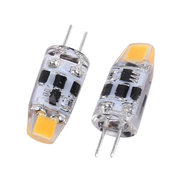G4 LED-lampa 2W motsvarar G4 halogenlampa, varmvit