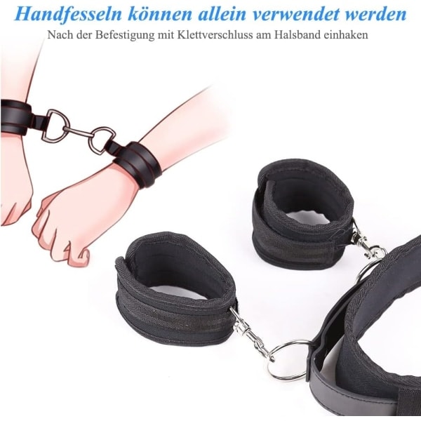 Perfekta BDSM sex bondage begrænsninger, bondage sæt med håndjern - Perfet