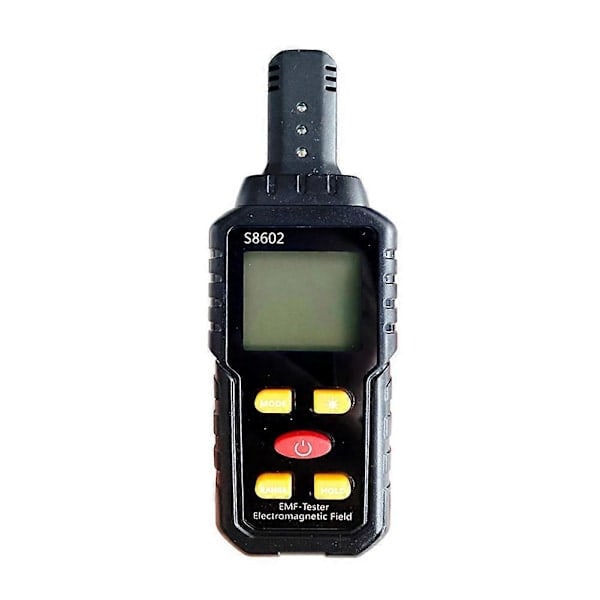 S8602 Strålningsdosimeter Elektromagnetisk Strålningsutrustning Strålningsmätare Testare 3 i 1 Tillbehör