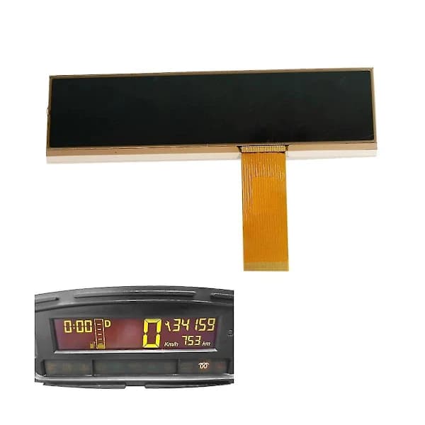 Premium LCD-skjerm speedometer for Microcar MC1 MC2 M. Go Cockpit-verktøy Interiørtilbehør