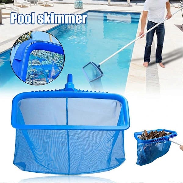 Professional Pool Leaf Skimmer with Extra Deep Fine Mesh Net
