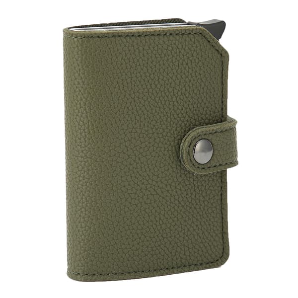 Anti-theft RFID Blocking ID Card Wallet Automatic Pop Up Credit Card Holder
