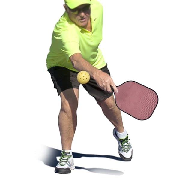 Bärbart PP Pickleballracket för utomhussporter med elektropläterad yta