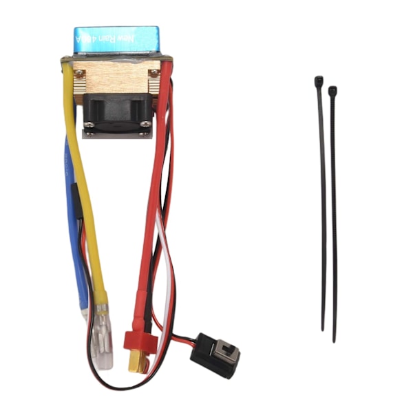 TS-480a Harjattu ESC Yksimoottori Jäähdytyspuhaltimella Vedenkestävä 2-4s 3 Tilaa 5v/3a Bec Rc Autoihin