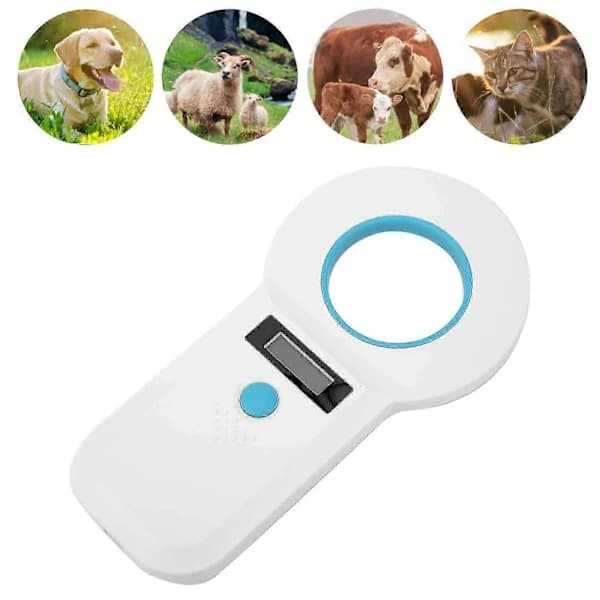 Dyrechipslæser Pet Microchip Scanner til RFID 134.2Khz/125Khz Genopladelig Støtte til EMID/FDX-B