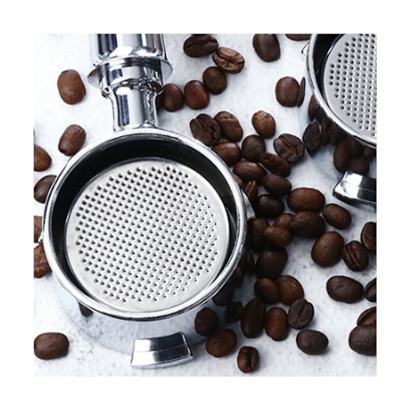 Kaffe Pohjaton Portafilter 51mm Ec680 Ec685:lle Korvaava Suodatinkori Espressokoneen Lisävaruste
