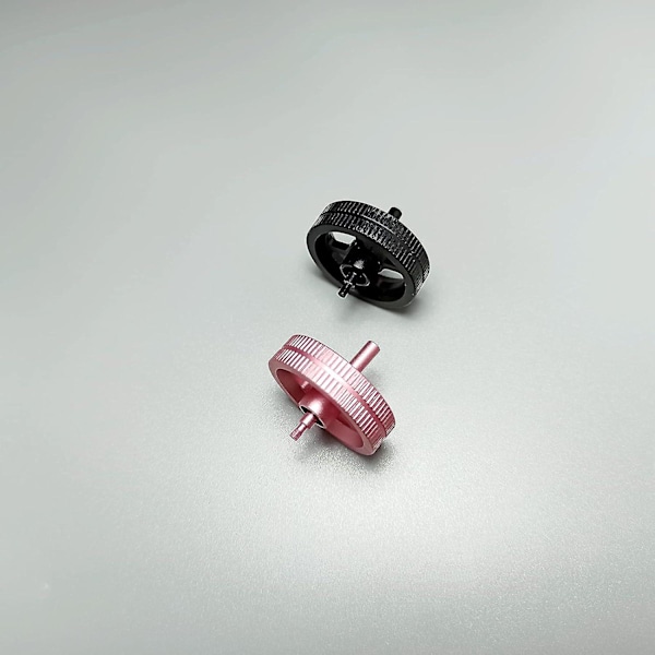 Erstatningshjul i metall til mus - Kompatibel med Logitech G403 G703 G603 G403 Hero G703 Hero (svart)