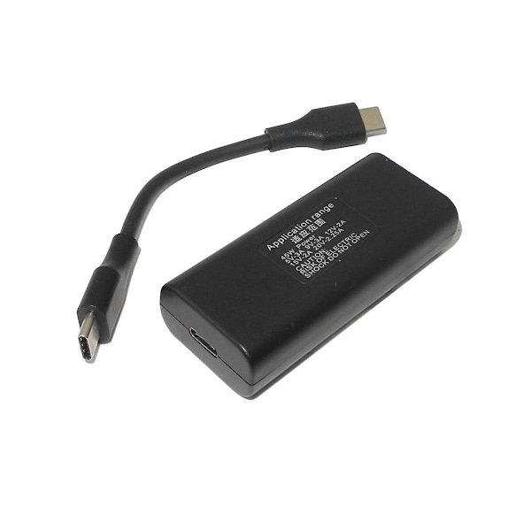 TS-Dc Strømadapter Konverter Firkantet Til Usb Type C Konverter Til Bærbar Oplader