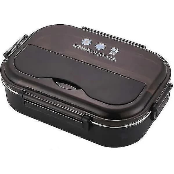 304 Rustfritt Stål Termisk Matboks Lekkasjesikker Matbeholder, Bento Boks For Voksne, Menn, Kvinner