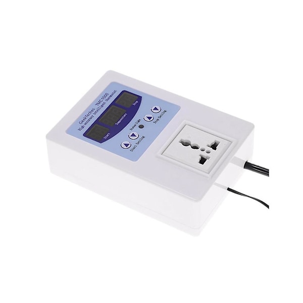 TS--1000 Digital Temperaturregulator Intelligent Høj Nøjagtighed Varme Køling Sensor Temp Kontrol