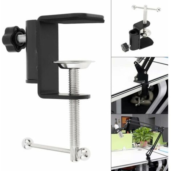 C-Klämma - Monteringstillbehör - Robust Bordsklämma - För Skrivbord - För Monitorfäste - Arbetsstation (2-pack)