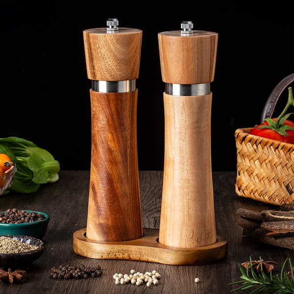 Salt- och pepparkvarn set - kryddkvarn malningskvarn ströare