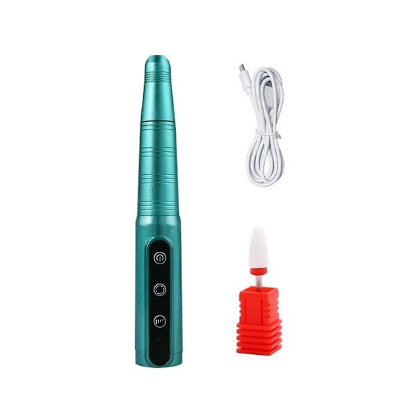 TS-Professional 26000rpm Johdoton Kynsipora Kone Ladattava Kannettava USB Sähköinen Manikyyri Milli