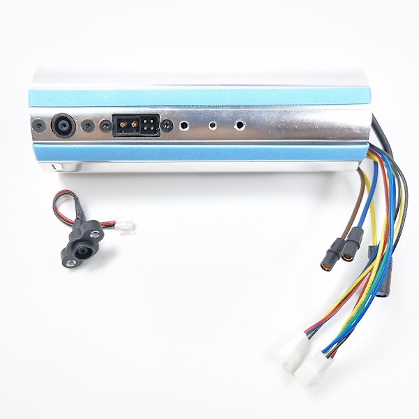 TS-For Es1 Es2 Es3 Es4 Elektrisk Scooter Kontroller Laddningsport Strömkabel Port Inbyggt Batteri Ladd