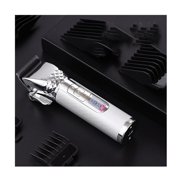 TS-Professionell Hårtrimmer Guld Clipper Män Uppladdningsbar Barberare Sladdlös Hårklippningsmaskin Män Go