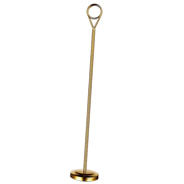 1/2/3/5 Rustfrit Bordskortholder Skilt Holder Fotostativ Guld 30cm Gold 30cm 1Set