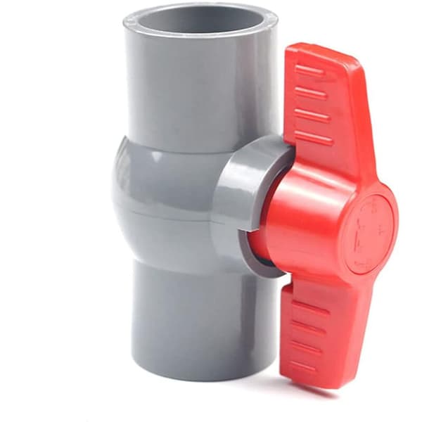 1 stk PVC-kugleventil, plastkugleventil (φ40mm), til vandforsyning P