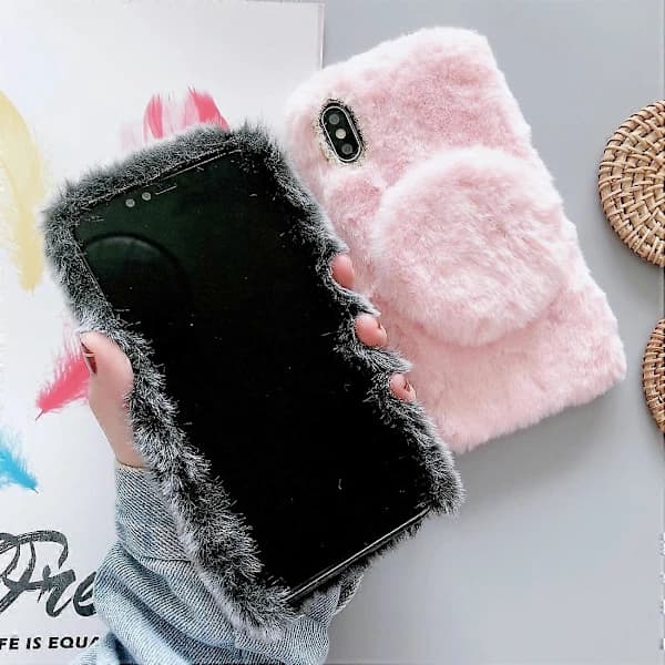 Blødt telefoncover med spejl til iPhone XS Max