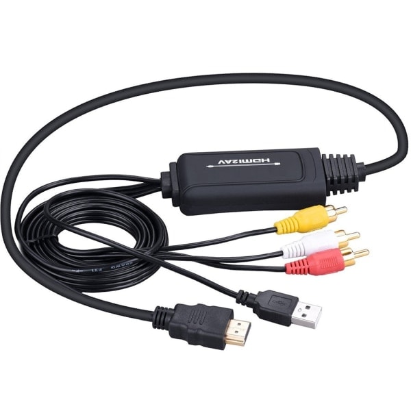HDMI til AV-konverter - HDMI til RCA - Perfekt