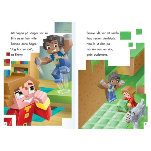 Minecraft Letlæselig Mod nye højder Multicolor multifärg