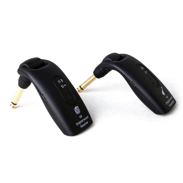 2,4 GHz trådløst gitarsystem Oppladbar digital gitar A9 sender og mottaker for elektrisk gitar bass fiolin