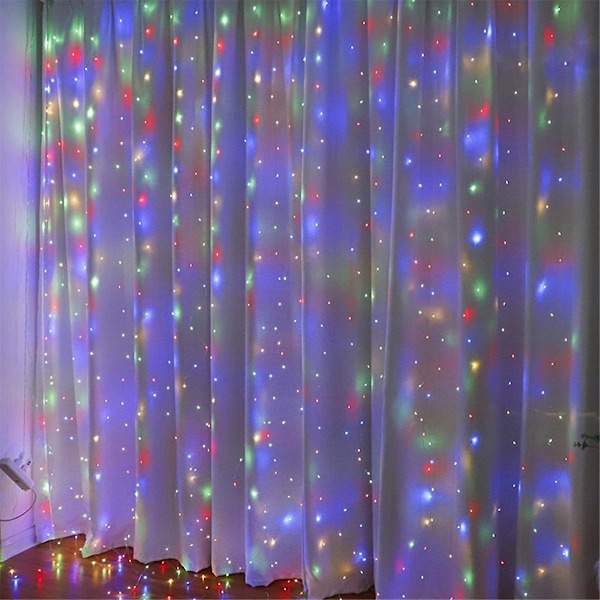TS-Verho Led Valosarja Festivaali Koristelu Usb Kaukosäädin Loma Häät Keijuvalo