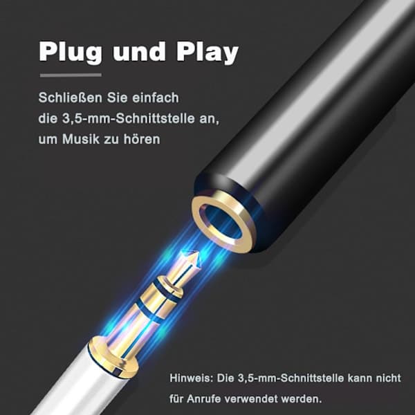 Typ C till 3,5 mm hörlursadapter