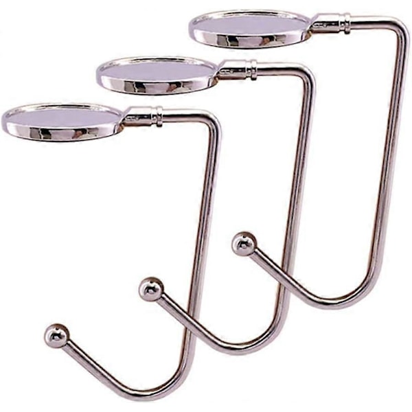 3-pack Julstrumpor Stativ Metallkrok Hängare Klämmor för Julbord Eldstad Hängande Dekoration