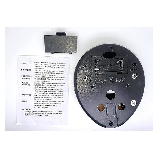 TS-Erstatningsmonitor Speedometer til motionscykel, træningscykelcomputer, pulsmåler, cykelmonitor