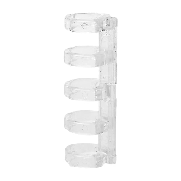 10 stk sæt 5-rings stansering 60 ark 1/2 tomme Indbindingsfarve Transparent Blackbest Shiyi - Perfet