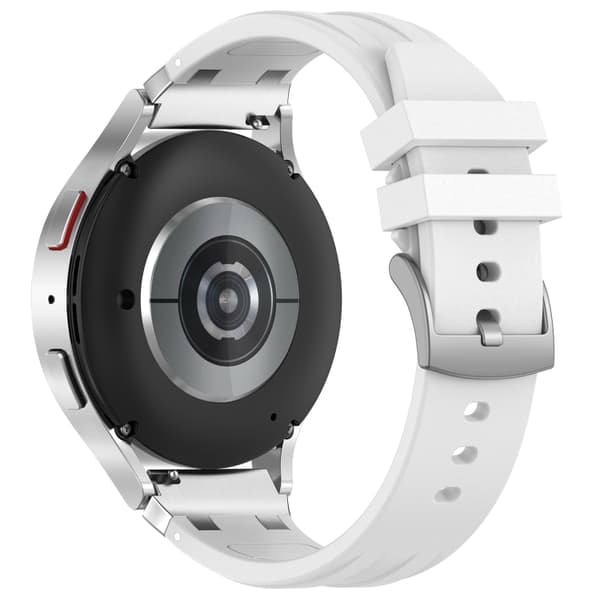 TS-Silikonearmbånd til Amazfit Watch Bip 5 22mm - Hvid