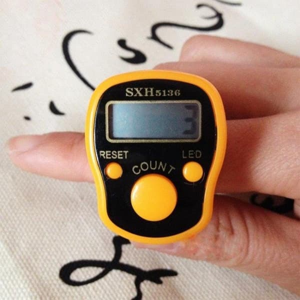 TS-Elektronisk fingerräknare med LED-display