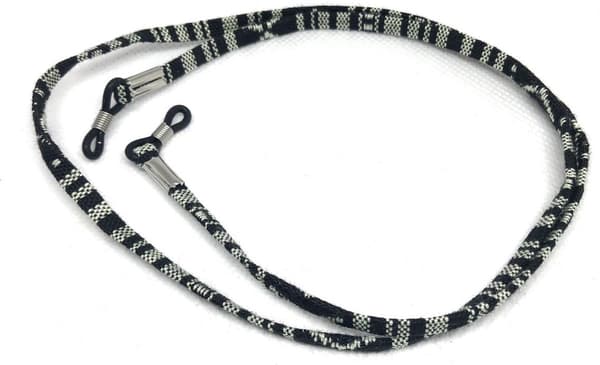 Glasögonrem - Repkedja - Solglasögonrem - Svart/Vit
