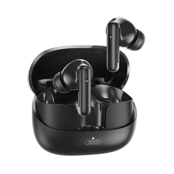 TS-XO In-Ear Bluetooth Headset med ladeboks - Sort