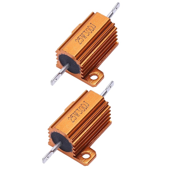 TS-2 stk. Aluminiumbeklædte trådviklede modstande 25w 30 Ohm 5%
