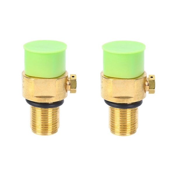 TS-2 stk. M18x1,5 Gevind Tank Maker Ventil Adapter Påfyldning Co2 Pin Udskiftning 150bar Tr21x4 Tankventil Ad
