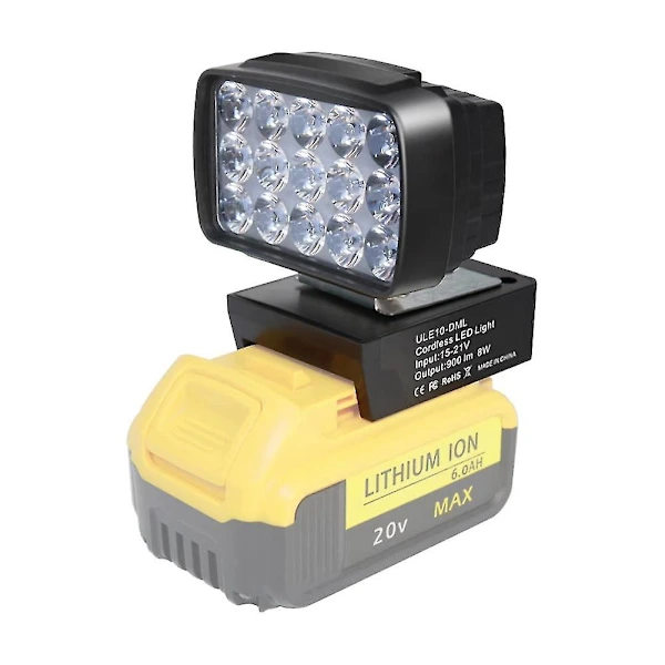 8w Trådløs LED-lampe Til 18v - Trådløs Blitz Til
