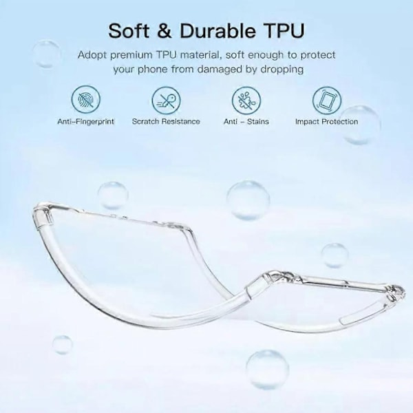til Kindle Paperwhite 12. generation 7 tommer 2024 Transparent Etui til Kindle colorsoft Blødt Beskyttelsescover til Kindle PaperWhite 6 7 2024 - Perfekt