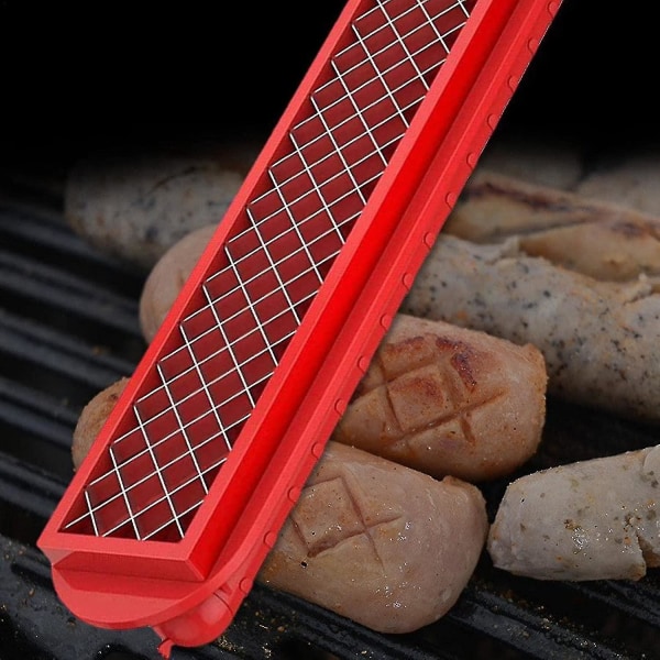 1 st Hot Dog Slicing Tool för hemträdgård Camping, Mycket praktisk