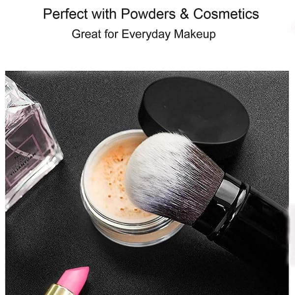 Udtrækkelig kabuki makeupbørste