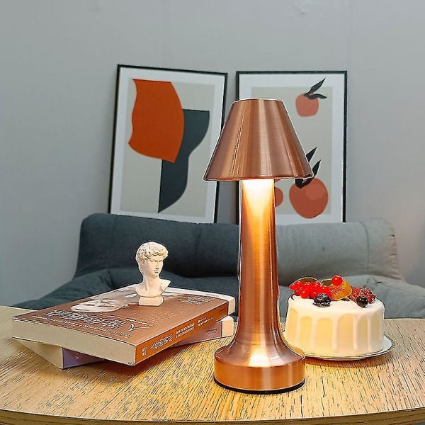 Touch Sensor Bar Genopladelige bordlamper (guld) (bronze) Bronze C【pl】