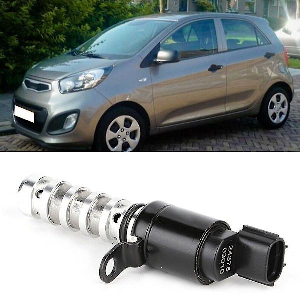 2x Kamaxel Variabel Timing Solenoidventil Vvt Solenoidventil För I10 I20 För Picanto 24375-03010