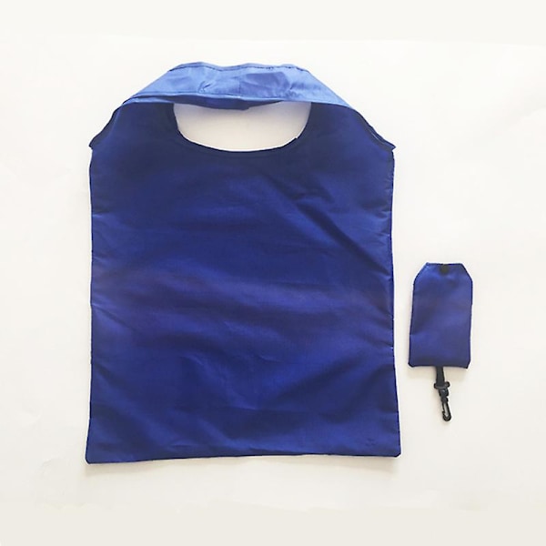 4 stk. Genanvendelig mulepose, bærbar, foldbar, miljøvenlig nylon indkøbspose, foldbar håndtaske, shopper mulepose