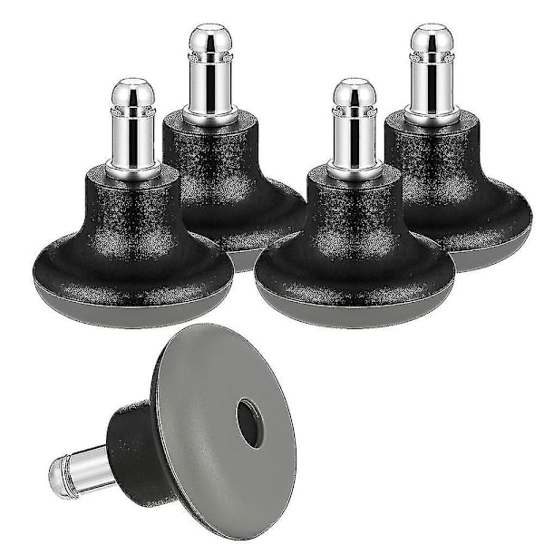 5 stk. Glides Erstatning Kontorstol Hjul Stopper Kontorstol Svingbare Hjul, 2 Tommer Krakk-L
