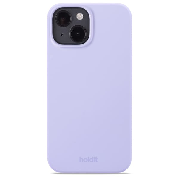 holdit iPhone 14 / 13 Deksel Silikon Lavendel