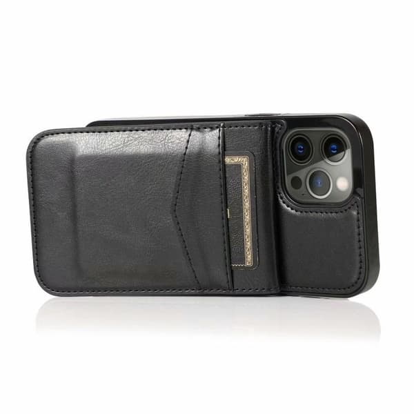 iPhone 15 Pro Mobildeksel Kortholder 5-ROM Retro V3